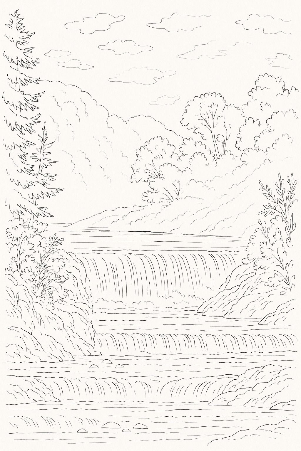 Wild blue coloring book